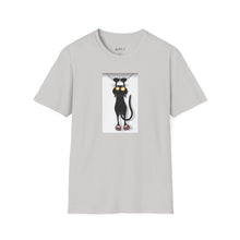Load image into Gallery viewer, Dangling cat Unisex T-Shirt by B E-Z
