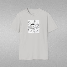 Load image into Gallery viewer, Dancing dog Unisex T-Shirt by B E-Z
