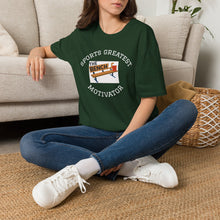 Load image into Gallery viewer, Sports Greatest Motivator- Bad Grades (see back) Unisex T-Shirt by B E-Z
