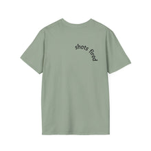 Load image into Gallery viewer, Shots fired Unisex T-Shirt by B E-Z
