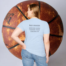 Load image into Gallery viewer, Sports Greatest Motivator- Bad Grades (see back) Unisex T-Shirt by B E-Z
