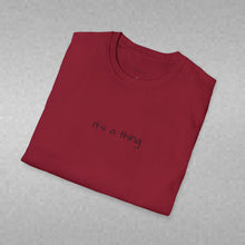 Load image into Gallery viewer, When Black Ink Met White Empty Pages (Back of Shirt) Unisex T-Shirt by B E-Z - It's A Thing
