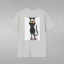 Load image into Gallery viewer, Dangling cat Unisex T-Shirt by B E-Z
