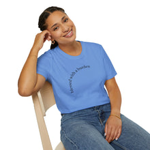 Load image into Gallery viewer, blessed with a burden Unisex T-Shirt by B E-Z
