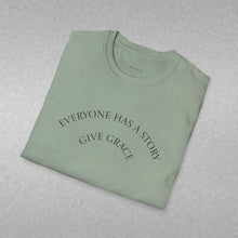 Load image into Gallery viewer, Everyone has a story…Unisex T-Shirt by B E-Z
