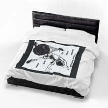 Load image into Gallery viewer, 5 D's of Dodgeball Velveteen Plush Blanket
