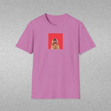 Load image into Gallery viewer, Doggie kiss Unisex T-Shirt by B E-Z
