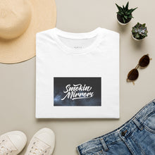 Load image into Gallery viewer, smokin' mirrors Unisex T-Shirt by B E-Z
