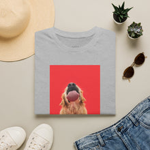 Load image into Gallery viewer, Doggie kiss Unisex T-Shirt by B E-Z
