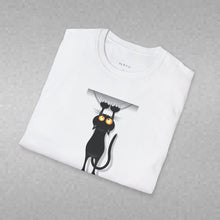 Load image into Gallery viewer, Dangling cat Unisex T-Shirt by B E-Z
