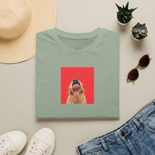 Load image into Gallery viewer, Doggie kiss Unisex T-Shirt by B E-Z
