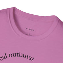 Load image into Gallery viewer, rhetorical outburst Unisex T-Shirt by B E-Z
