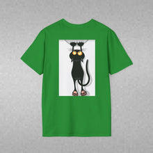 Load image into Gallery viewer, Dangling cat Unisex T-Shirt by B E-Z
