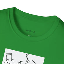 Load image into Gallery viewer, Dancing dog Unisex T-Shirt by B E-Z
