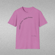 Load image into Gallery viewer, happy spouse, happy house Unisex T-Shirt by B E-Z
