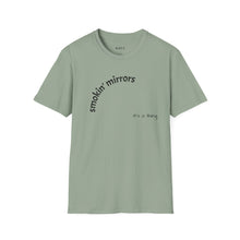 Load image into Gallery viewer, smokin&#39; mirrors Unisex T-Shirt by B E-Z
