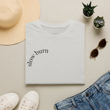 Load image into Gallery viewer, slow burn Unisex T-Shirt by B E-Z
