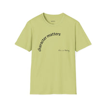 Load image into Gallery viewer, Character matters Unisex T-Shirt by B E-Z
