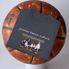 Load image into Gallery viewer, positive bench culture Unisex T-Shirt by B E-Z
