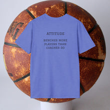 Load image into Gallery viewer, Sports Greatest Motivator- Attitude (see back) Unisex T-Shirt by B E-Z
