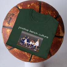 Load image into Gallery viewer, positive bench culture Unisex T-Shirt by B E-Z
