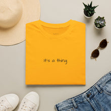 Load image into Gallery viewer, Listen To Your Life (Back of Shirt) Unisex T-Shirt by B E-Z - It's A Thing
