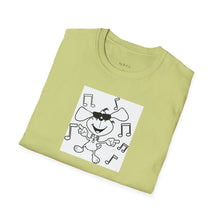 Load image into Gallery viewer, Dancing dog Unisex T-Shirt by B E-Z
