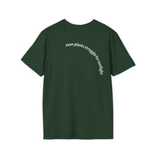 Load image into Gallery viewer, Even plants struggle for sunlight Unisex T-Shirt by B E-Z
