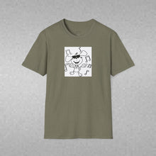 Load image into Gallery viewer, Dancing dog Unisex T-Shirt by B E-Z
