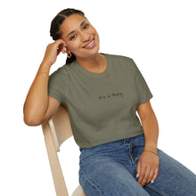 Load image into Gallery viewer, Dance Through The Darkness (Back of Shirt) Unisex T-Shirt by B E-Z - It's A Thing
