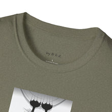 Load image into Gallery viewer, Dangling cat Unisex T-Shirt by B E-Z

