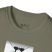 Load image into Gallery viewer, Dangling cat Unisex T-Shirt by B E-Z
