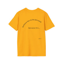 Load image into Gallery viewer, Defense is Personal 2.0 Unisex T-Shirt by B E-Z
