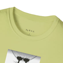 Load image into Gallery viewer, Dangling cat Unisex T-Shirt by B E-Z
