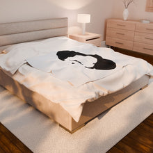 Load image into Gallery viewer, I'm  your Huckleberry Velveteen Plush Blanket
