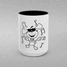 Load image into Gallery viewer, Dancing Dog Coffee Mug (15oz)
