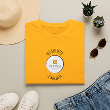 Load image into Gallery viewer, blessed with a burden Unisex T-Shirt by B E-Z
