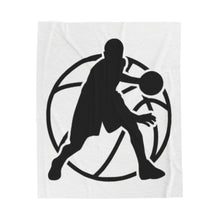 Load image into Gallery viewer, TTP (Trust The Process) Velveteen Plush Blanket
