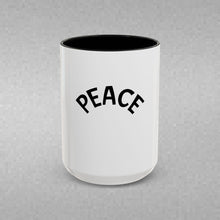 Load image into Gallery viewer, PEACE Coffee Mug (15oz)
