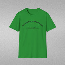 Load image into Gallery viewer, Defense is Personal Unisex T-Shirt by B E-Z
