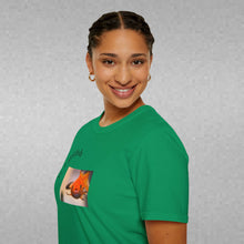 Load image into Gallery viewer, be a goldfish Unisex T-Shirt by B E-Z
