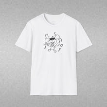 Load image into Gallery viewer, Dancing dog Unisex T-Shirt by B E-Z
