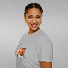 Load image into Gallery viewer, be a goldfish Unisex T-Shirt by B E-Z
