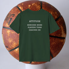 Load image into Gallery viewer, Sports Greatest Motivator- Attitude (see back) Unisex T-Shirt by B E-Z
