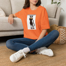 Load image into Gallery viewer, Dangling cat Unisex T-Shirt by B E-Z
