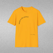 Load image into Gallery viewer, Music is the answer Unisex T-Shirt by B E-Z
