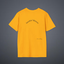 Load image into Gallery viewer, smokin' mirrors Unisex T-Shirt by B E-Z
