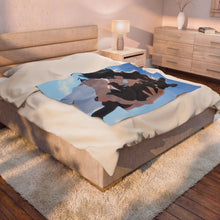 Load image into Gallery viewer, Cat Hug Velveteen Plush Blanket
