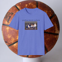 Load image into Gallery viewer, positive bench culture Unisex T-Shirt by B E-Z

