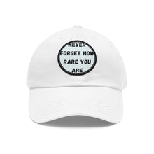 Load image into Gallery viewer, Never Forget How... Dad Hat with Leather Patch (Round)
